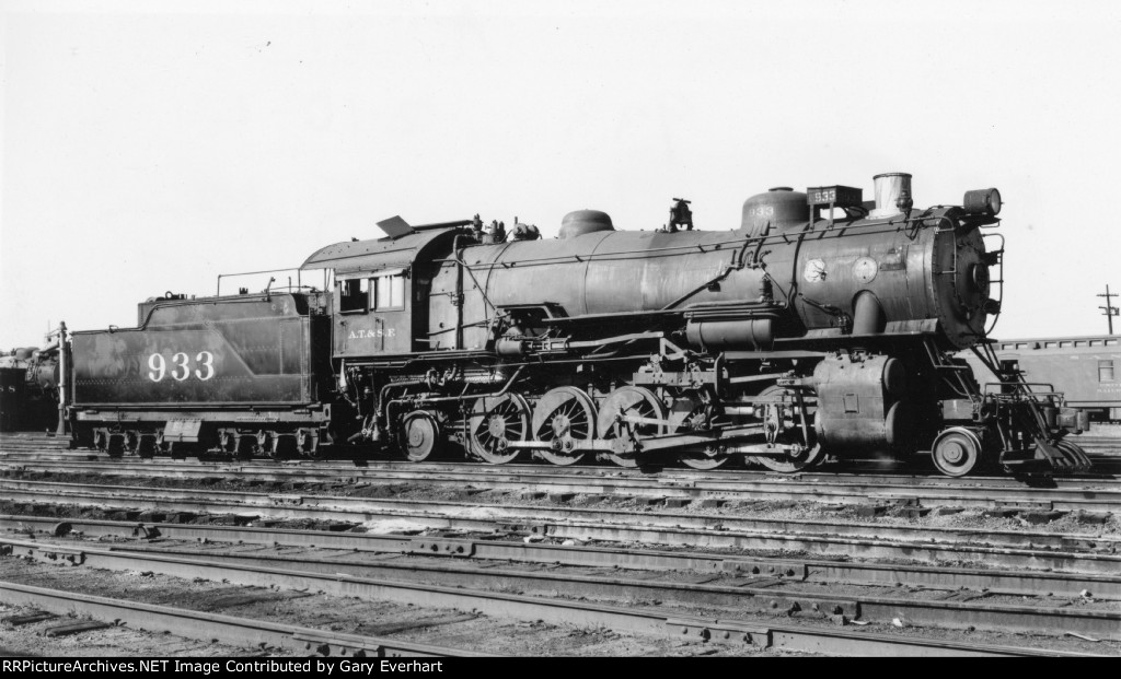 ATSF 2-10-2 #933 - Atchison, Topeka & Santa Fe